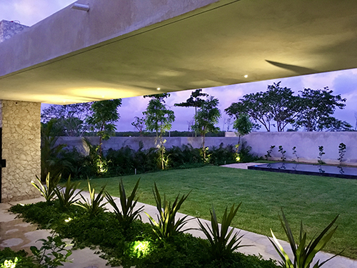 Interior casa dzidzil-ha