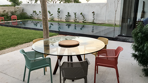 Interior casa dzidzil-ha